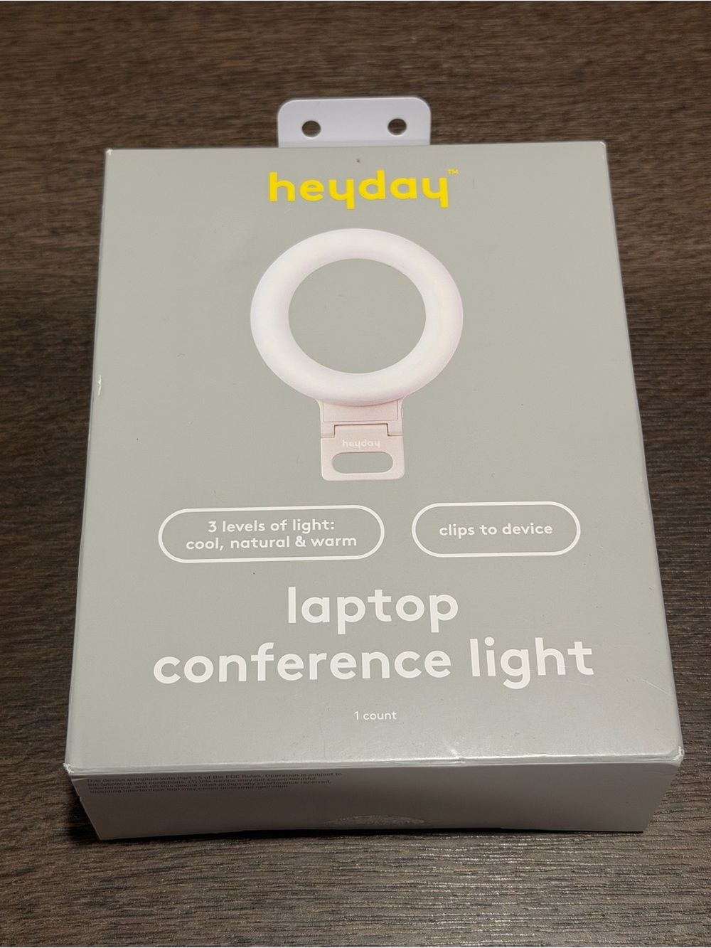 Heyday Laptop Conference Light – 3 Light Modes